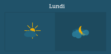 Lundi de 14:00 à 18:30